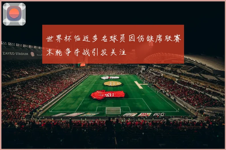 世界杯临近多名球员因伤缺席联赛末轮争夺战引发关注